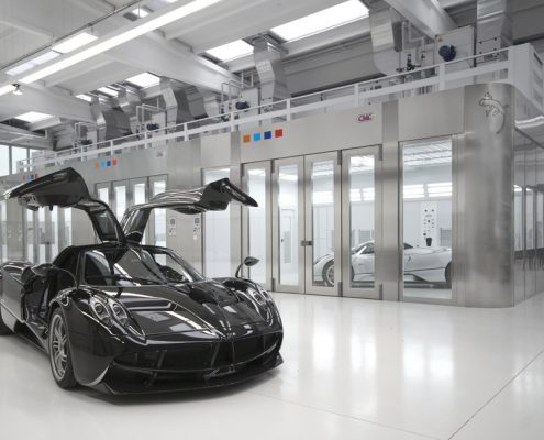 Preparation Booth @ Pagani Factory