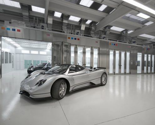 Preparation Booth @ Pagani Factory 02