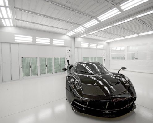 Preparation Booth interior Pagani 01