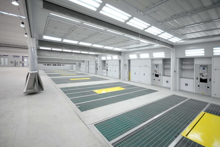Preparation Bay with Curtains