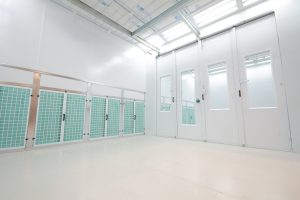 Industrial Spray Booth Internal End Extraction