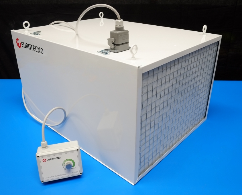 Eurotecno EAS300 Air Scrubber | 3000 m³/h workshop air filtration system
