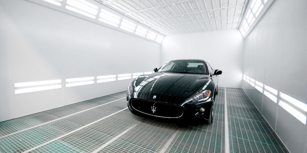 Spray Booths from Eurotecno Spray Booth Sales, Service and Testing